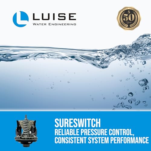 Luise Pressure Switch – P3 | Adjustable Pressure Control Switch for Water Pump Systems 110 V | Differential Well Pump Control - 5.6–10.5 bar - Black - L683.0000 by LUISE - Image 6