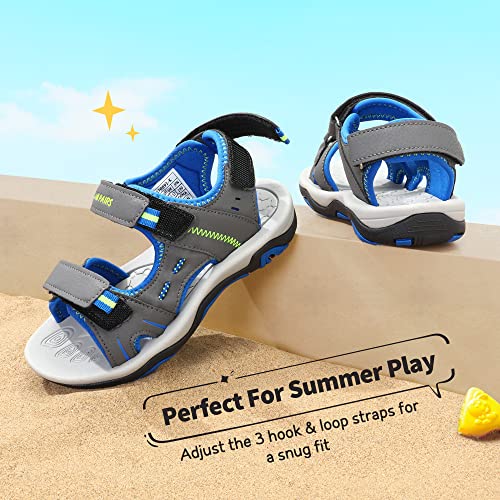 Image of DREAM PAIRS Boys Girls Sandals Kids Athletic Summer Sports Water Shoes for Toddler /Little Kid /Big Kid