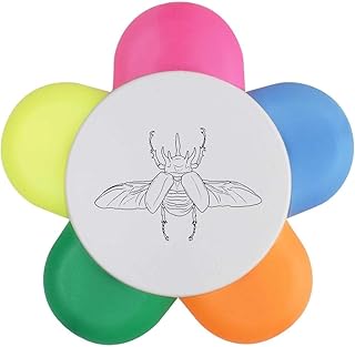 Azeeda 'Atlas Beetle Flying' Flower Shape Hig...