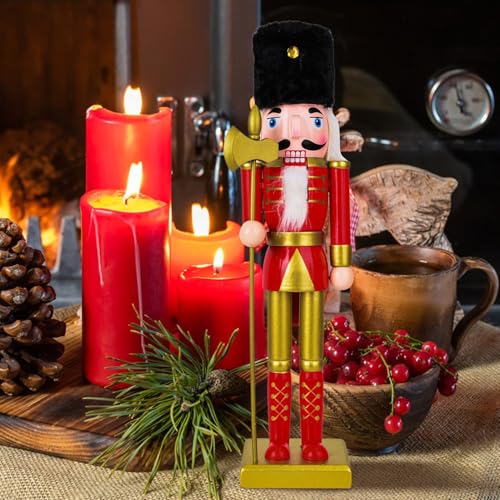 Casse-noisette de Noël idée cadeau figurines peintes de table - 4