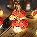 Produktbild EONHUAYU Ladybird String Light, Marienkäfer String Light Beetle String Licht 2 Mt 20LED Insekt Outdoor String Licht Batterie für Outdoor Garten Sommer Party Hochzeit Weihnachten Dekoration (Warmweiß)