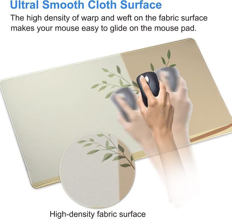 Desk mat grand format 1000x400mm pour optimiser un bureau PC