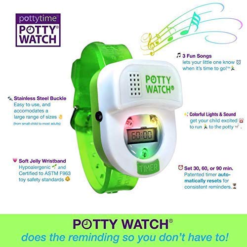 Meet Potty Watch The 1st Watch Made to Help Potty Train, Green - Image 3