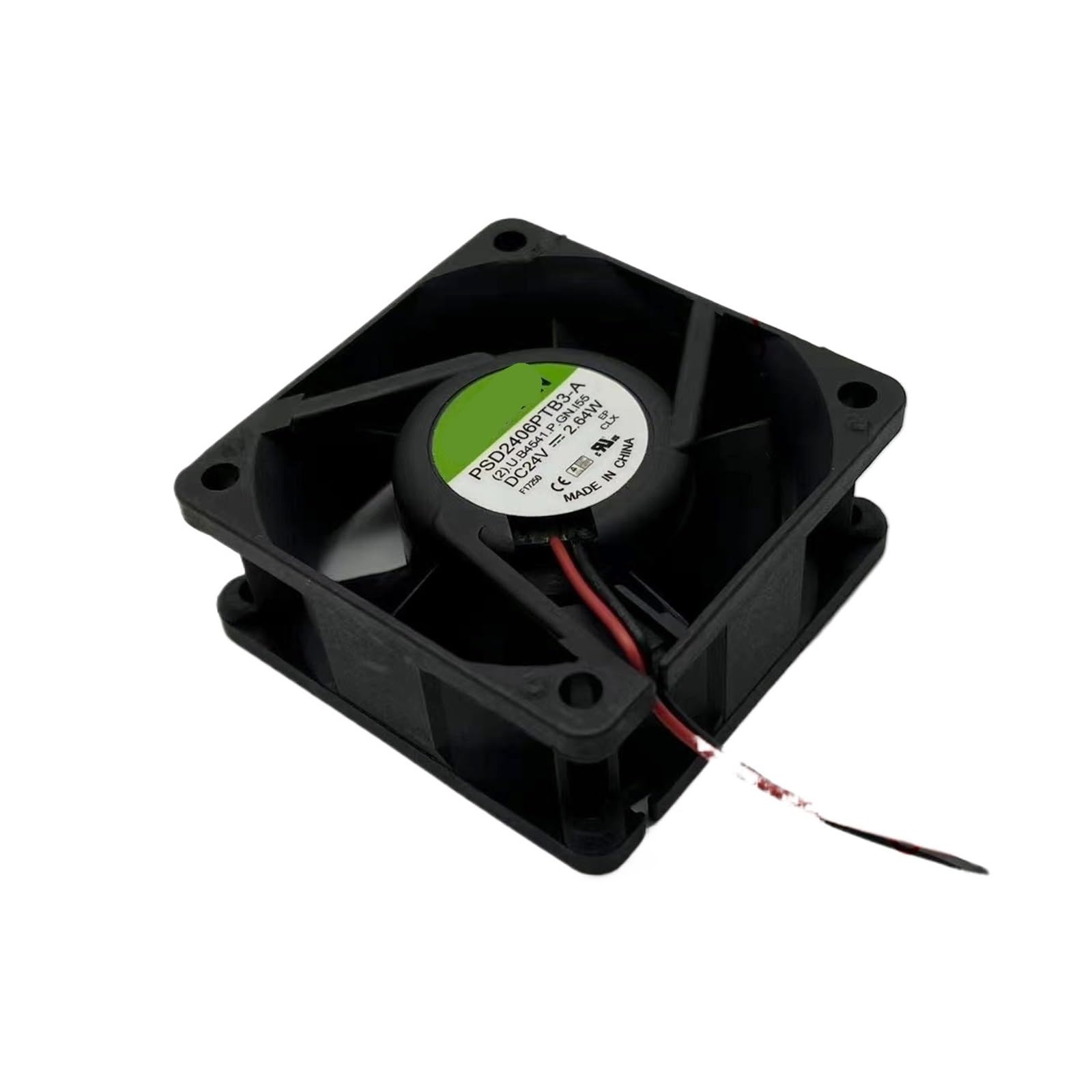 TPKMVGAP PSD2406PTB3-A DC 24V 2.64W 60x60x25mm 2-Wire Server Cooling Fan