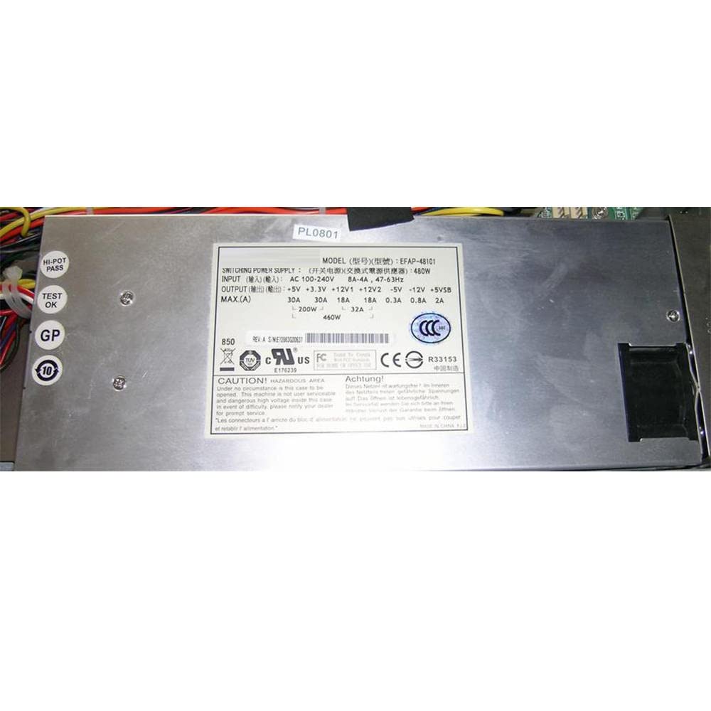 for Power Supply for EFAP-48101 480W 1U Work Good