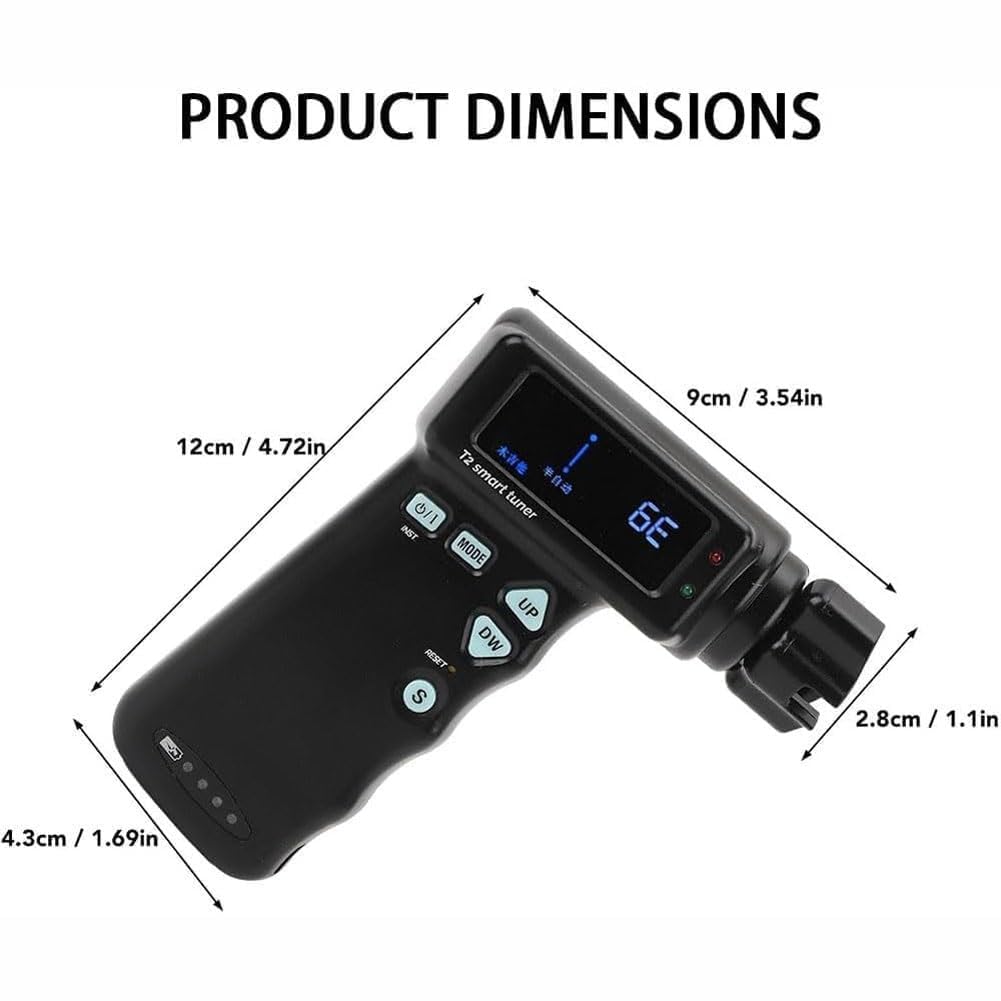 Accordatore per chitarra, multifunzione, automatico, con display per accordatura e batteria al litio integrata, per chitarre acustiche, classiche ed elettriche, ukulele