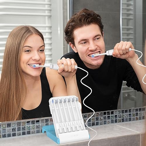 Embouts de rechange pour hydropulseur Waterpik avec 6 têtes de brosse jet dentaire