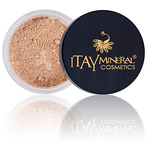 Itay Loose Powder Foundation Travel Size Foundation â€“ All Natural Mineral Makeup By Itay Mineral Cosmetics (MF15 â€“ Bombolino)