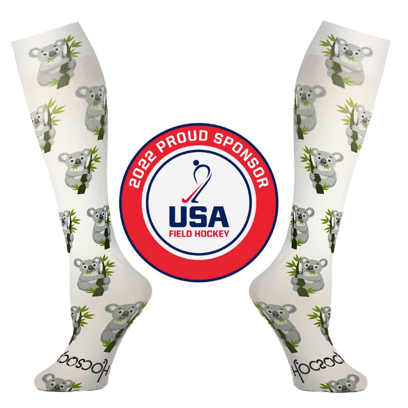Hocsocx Koalas Socks Performance Liner Moisture-Wicking Protection for Field Hockey, Ice Hockey, and Soccer4
