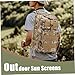 Backpack, 30L Waterproof Camping Backpack Oxford Cloth Hiking Heavy Duty Zipper Closure Lightweight for Camping Climbing Cycling Hiking
