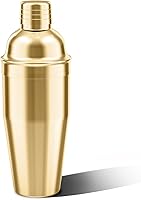 Vista 11 de Coctelera, coctelera de Martini de 24 onzas, colador integrado, mezclador profesional de margarita de acero inoxidable, kit de barman de regalo.