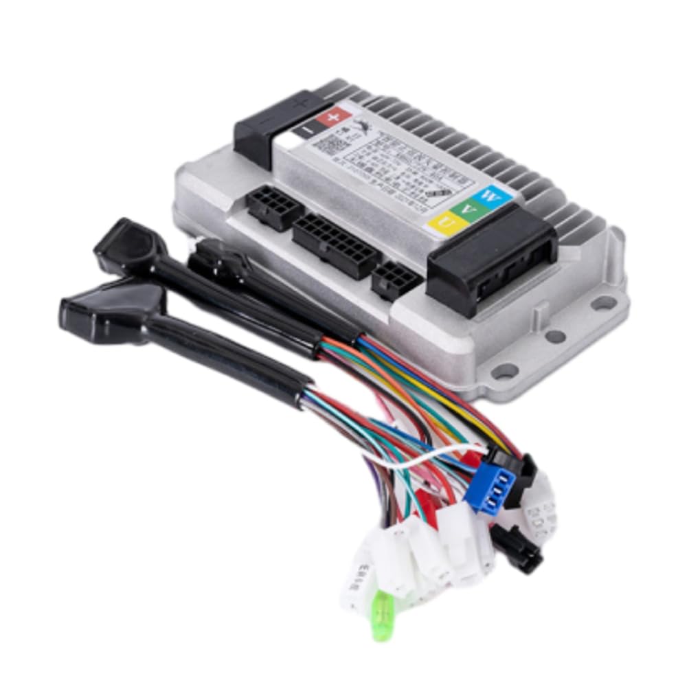 Btkigl 40A 48V/60V/72V/96V Controller intelligente per veicoli elettrici 500W/1000W/1200W/1500W Controller motore brushless a onda sinusoidale a tre modalità (48V-72V40A500W-1200W)
