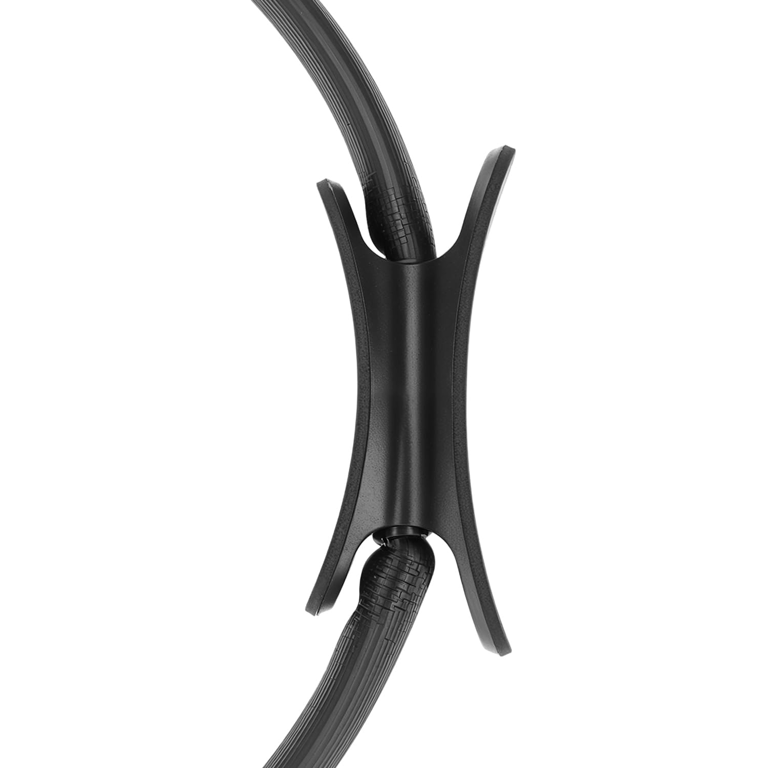 QWORK® Cerchio Pilates 38CM per Allenamento Completo, Anello di Resistenza per Pilates Yoga con Doppio Manico