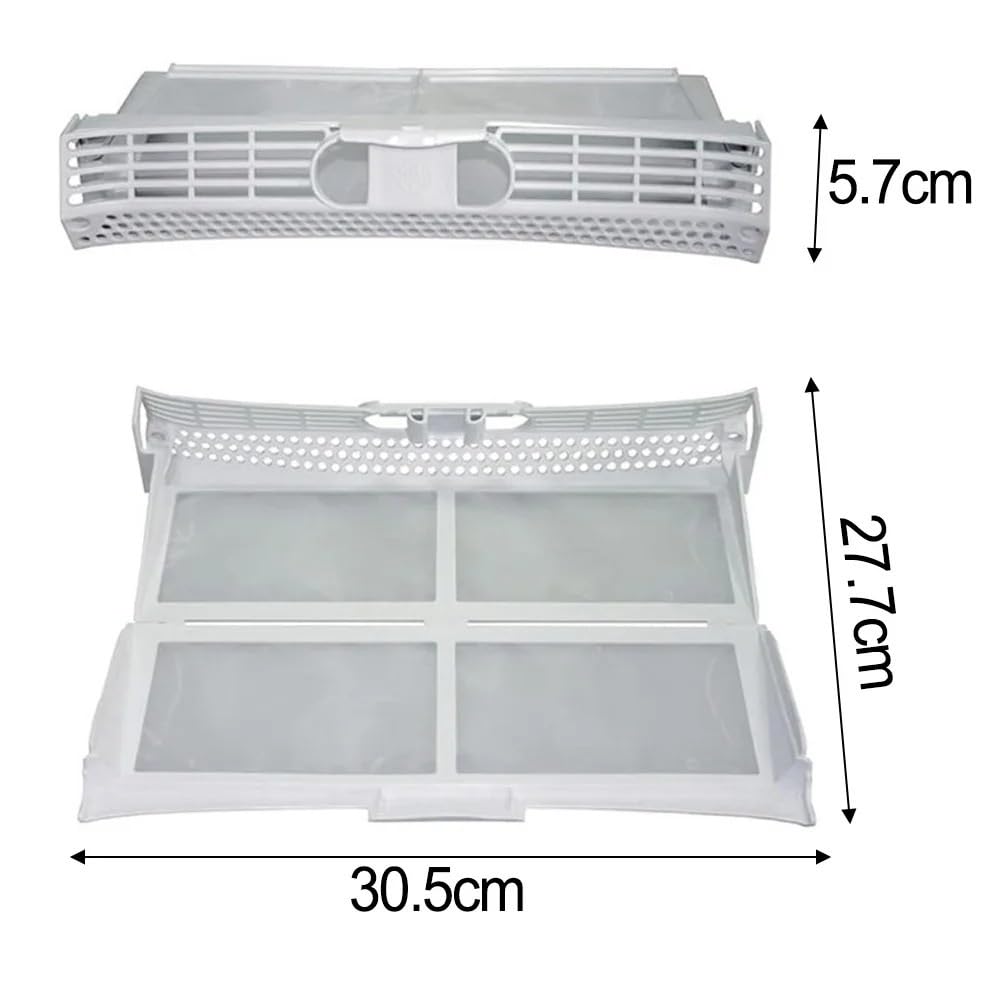 1/2 pezzi for 652184 00652184 0100043/Per Asciugatrice Filtro Lanugine Filtro Lanugine/Pulizia Asciugatrice Accessori Elettrodomestici(2 PACK)