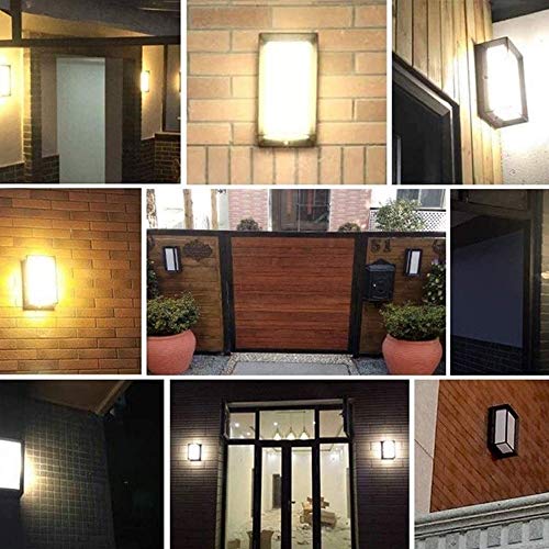 Lampe murale extérieure étanche LED en aluminium pour escalier et mur - 7