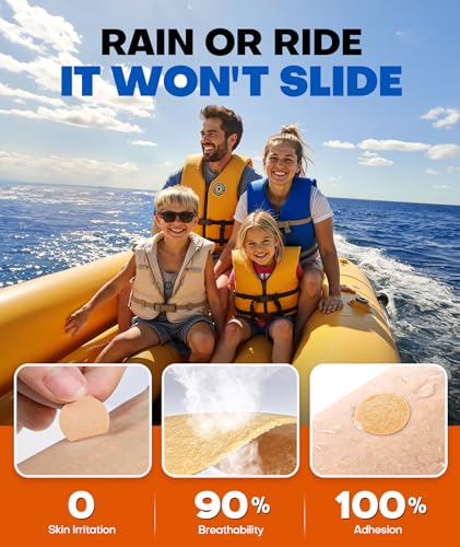 Image of FILLOVE 52ct Motion Sickness Patches Non-Drowsy, 72H Lasting Sea Sickness Patches Cruise Essentials 2026, 100% Natural Motion Sickness Patch Travel Essentials for Car Airplane Ship Altitude Sickness