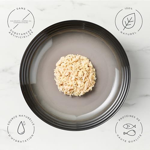 Encore 100% Nourriture Humide Naturelle pour Chat, Assortiment de Poulet en Poches en Bouillon, 4 x 5 x 50g (Lot de 20 Poches) – Image 4