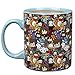 Harry Potter Chibi Ceramic Coffee Mug - Harry Potter Characters Chibi Design - 11 oz