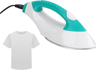 Mini Travel Iron Mini Electric Iron Household Clothing Iron Nonstick Compact Handheld Electric Iron Mini Iron for Crafts Handheld Clothing Iron Machine for Dormitory Travel US Plug 110V