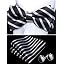 Black White Striped