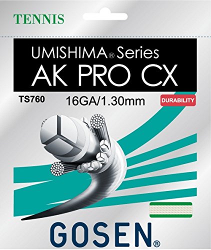ゴーセン テニスガット TS760 ウミシマAKPROCX16 NA ゴーセン / GOSEN ナチュラル(NA)