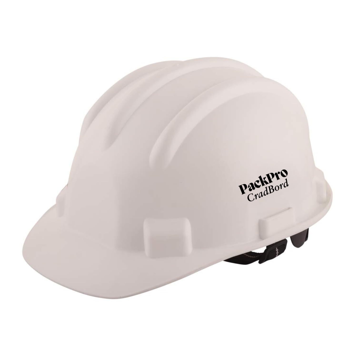 PackPro Professionals Safety Helmet | High-Strength Hard Hat for Construction,Outdoor Work, Durable Polyethylene Shell | Impact & Electric Shock Resistant | Comfortable Headband Pack of (1, White)