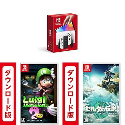 Nintendo Switch(L@ELf) Joy-Con(L)/(R) zCg +C[W}V2 HD|ICR[h+ [_̓` eBA[Y Iu U LO_|ICR[h