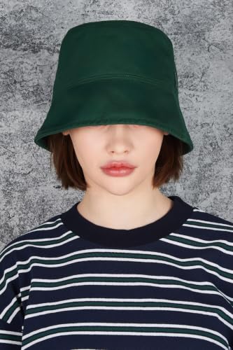 Image of VARZAR Official Store /Stud Drop Over fit Bucket hat / 6colors Unisex Deeper Small face Effect UV Protection hat