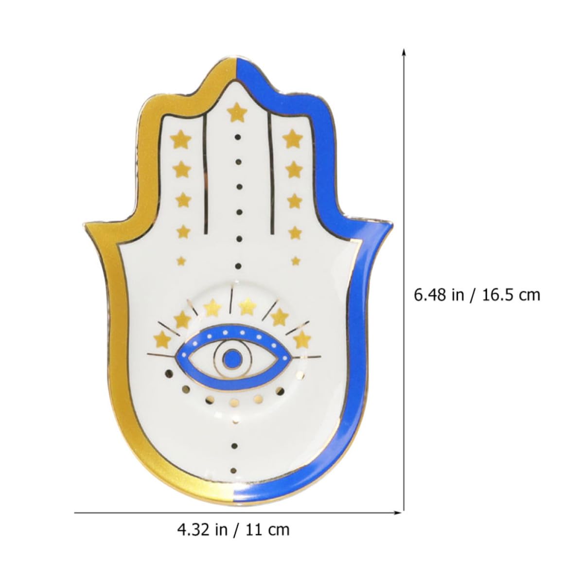 SOLUSTRE 5 Stück Keramik Schmuckschale mit Dekorativem Design Elegante Ringschale und Schmuckhalter für Zuhause oder Geschäft zur Stilvollen Aufbewahrung von Ringen und Halsketten