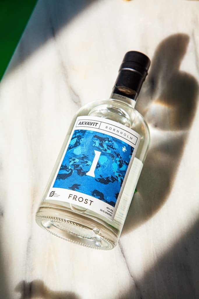 Bornholm Frost Bio-Akvavit, Premium-Aquavit aus Dänemark, 0,5 L, 40% Vol.