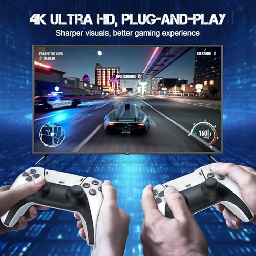 Image of HDMI 4K Wireless TV Game Console Stick 4K，Retro Game Stick with Built-in 9+ Emulators, 20,000+ Games, 4k Hdmi Output & 2.4GHz Wireless Controller, Retro... (Standard Edition)