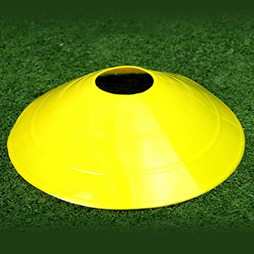 Conjunto de 51 peças de cones de disco BesPORTBLE, cones de futebol com suporte de cones de estrada,