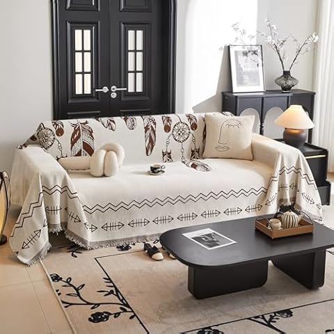VanderHOME Housse de canapé en Chenille Cover