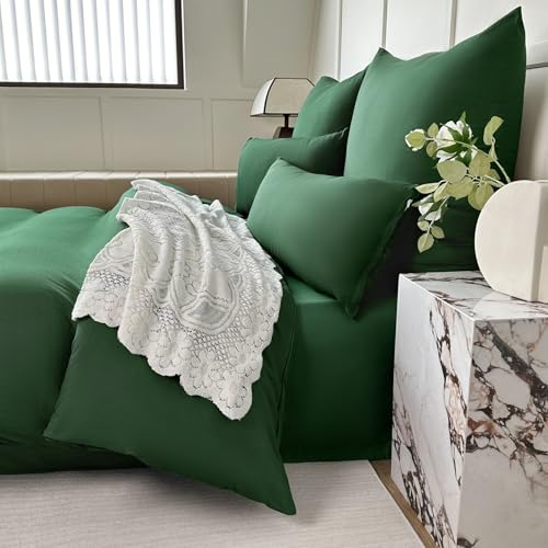 Parure de lit d'hiver en microfibre brossée pour des nuits chaudes et cocooning - 3