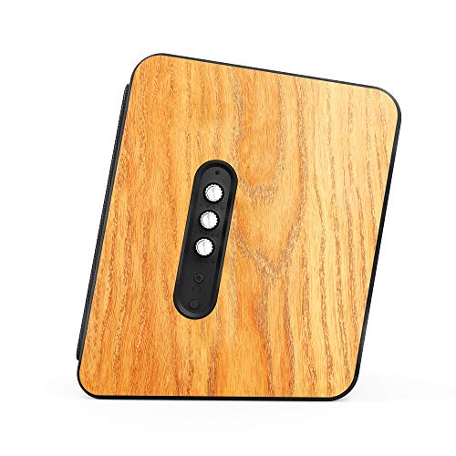 Wohome Bookshelf Speakers 60W Powered Bluetooth Active Home Theater Speaker (Pair, Wooden Enclosure, Wood Color, 4 Inch Driver, Model BT-106)