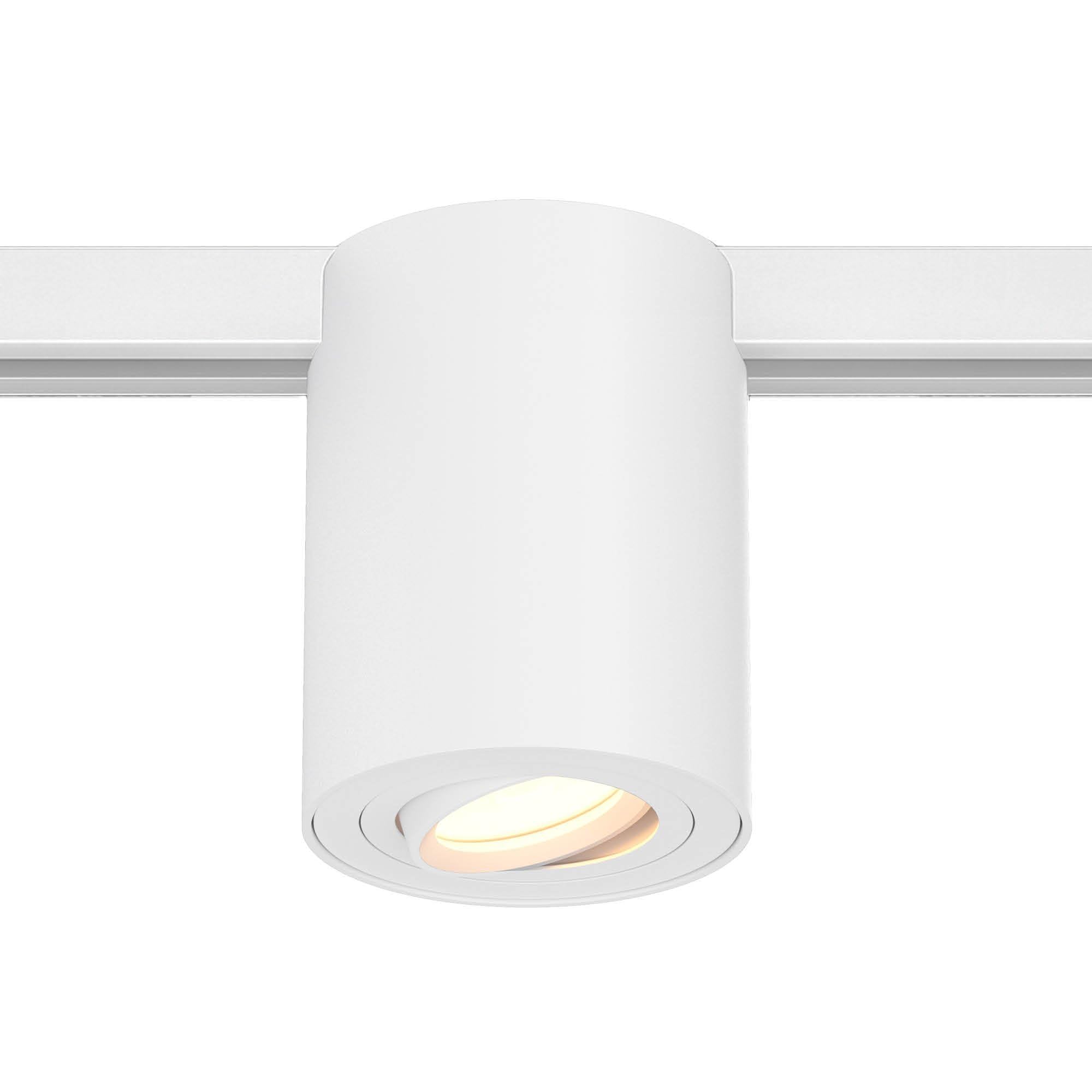 Ledvion spot rail LED 3m monophase Blanc 5 spots sans ampoule GU10