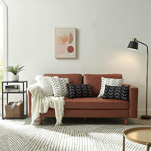 Nestinco Set Of 2 White Pillow Covers 18 X 18 Inches Boho Aztec Polyester Blend Square Decorative Throw Pillow Covers For Sofa Couch Bed Decor #TOP3