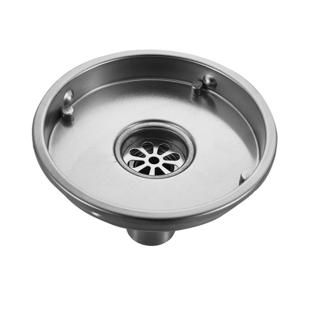 Desagüe de Piso Redondo con inserción de baldosas， Rejillas de desechos de Acero Inoxidable 304， desagüe de Ducha， Hardware de Drenaje de Piso antiolor，，