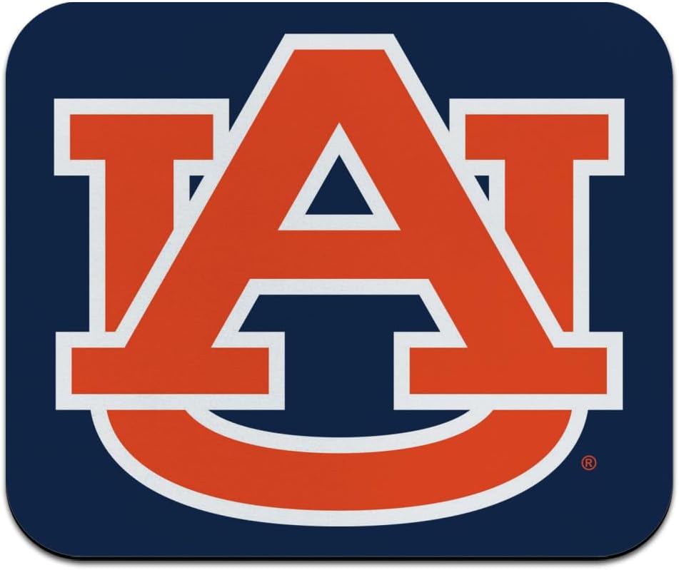 Auburn University Tigers Primary Logo Low Profile Thin Mouse Pad Mousepad