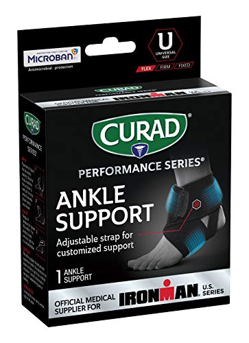 Curad - CURIM26700 CURAD Performance Series Ironman Ankle Support, Wrap-Around, Universal