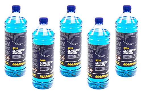 MANNOL Scheiben Reiniger -70° C Winter 5 Stück á 1 Liter