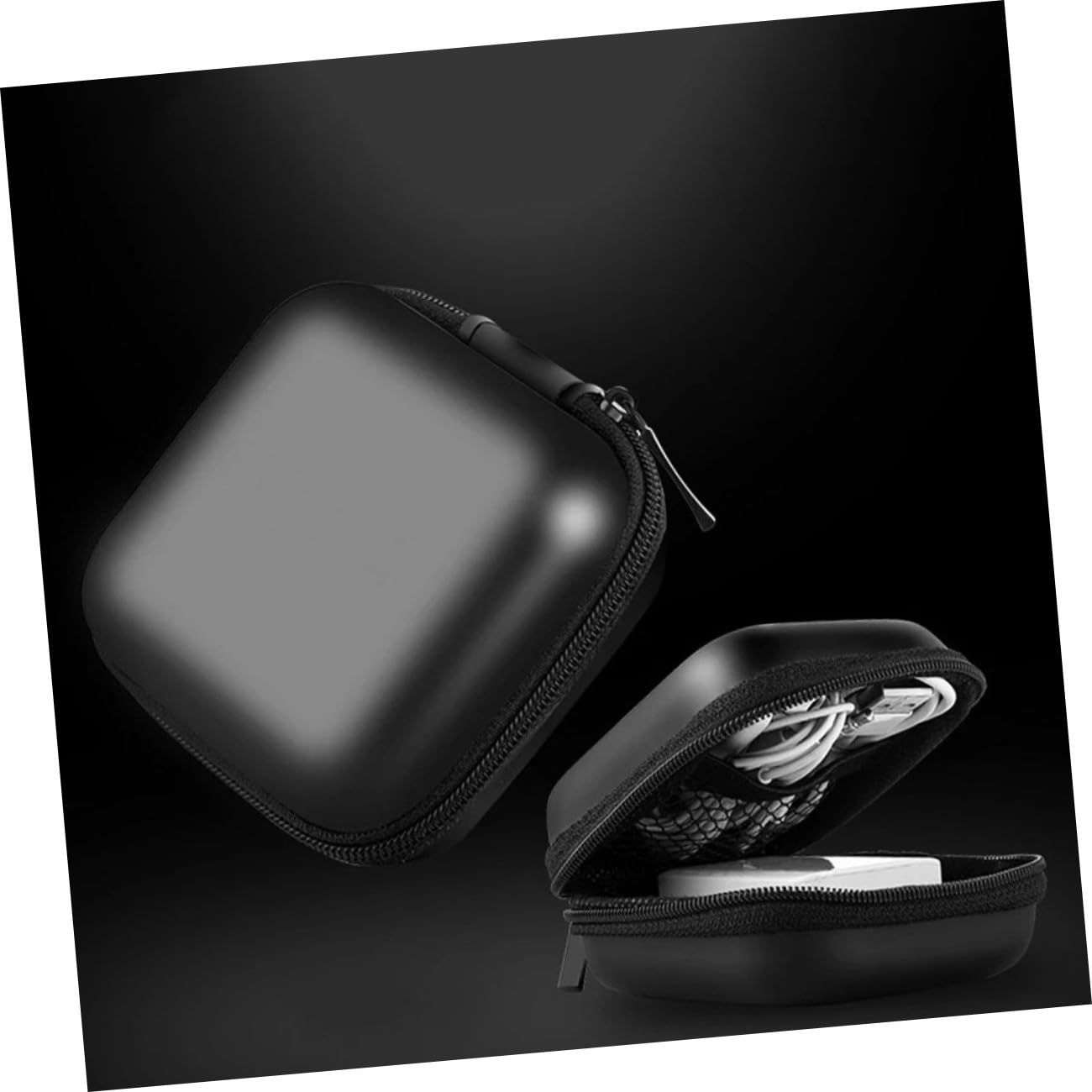 Homoyoyo 10 Pezzi Custodia Organizer per Auricolari e Piccoli Accessori in Eva, e Antiurto, Pratica per Uso Quotidiano