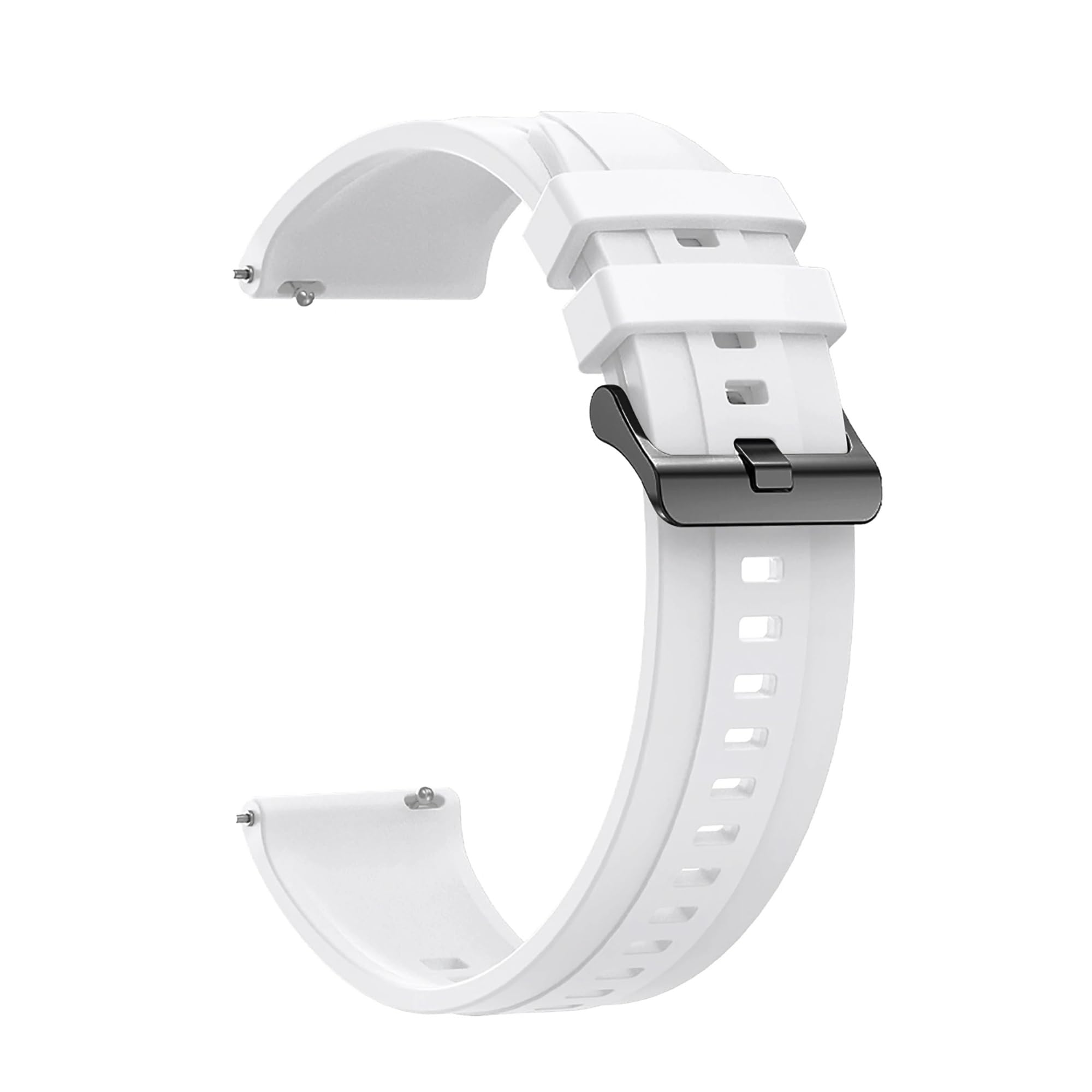 Bracelet silicone doux 22 mm montre Pro 3 anti-irritation pour peau sensible - 3