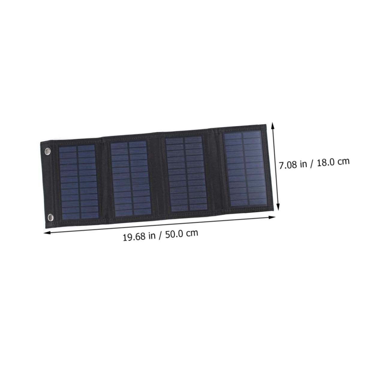 1 set Pannello Portatile USB Caricatore Flessibile per Attività Outdoor per Escursioni e Equipaggiamento e Pratico