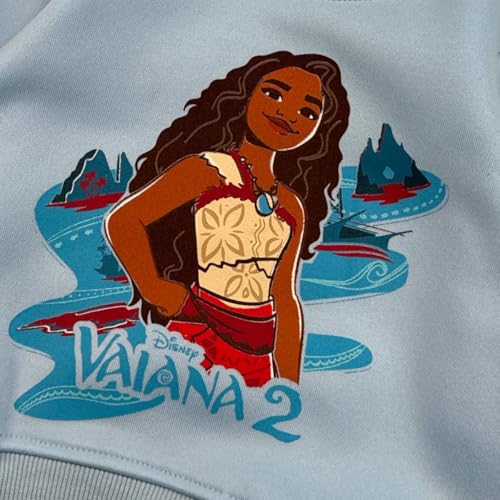 Sweat Vaiana Disney vêtement enfant pull imprimé rose