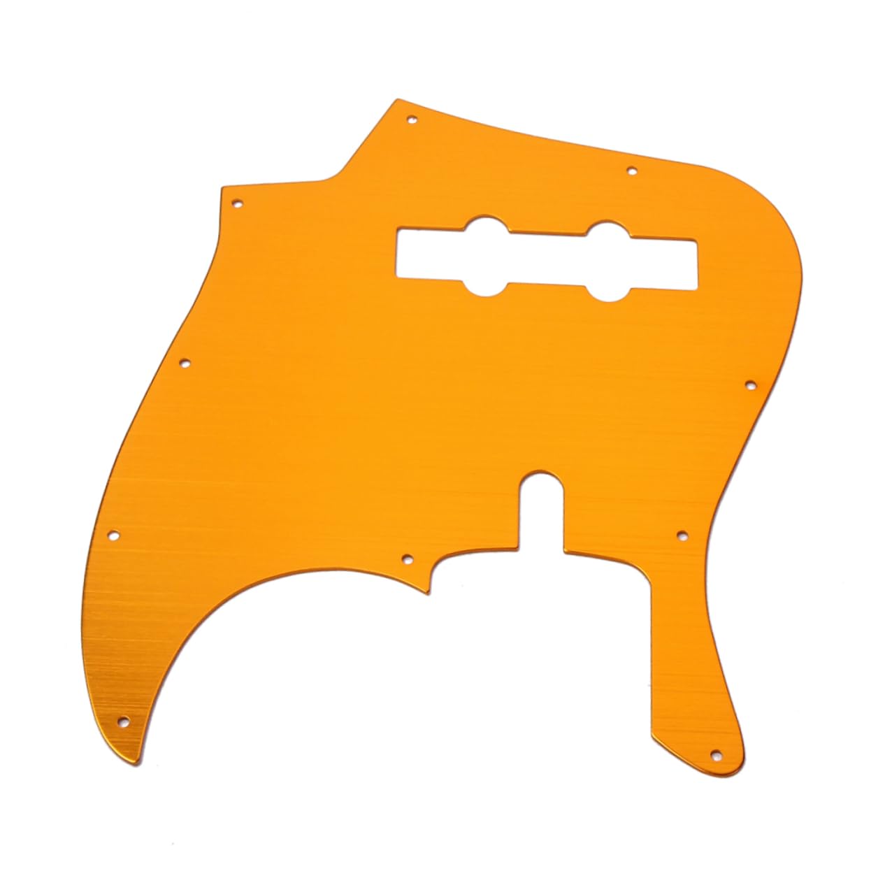 Abaodam 2pcs 10 Guitar Pickguard 10 Holes Covers Protector Aluminum Alloy for Guitar Scratch Protection