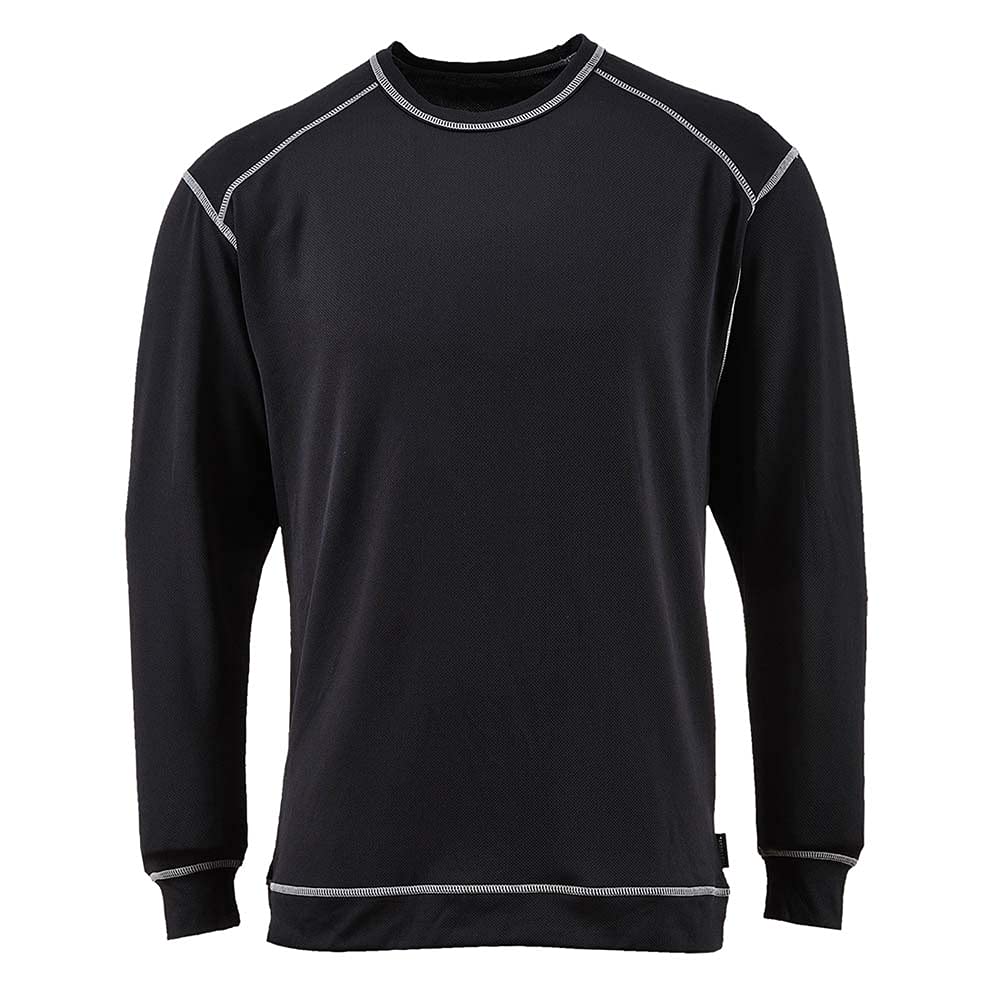Maillot antibactérien Portwest B153BKRL pour éliminer la transpiration