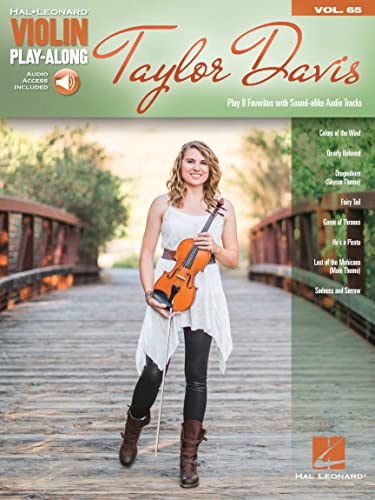 Taylor Davis: Violin Play-Along Volume 65 (Hal Leonard Violin Play-along, 65)