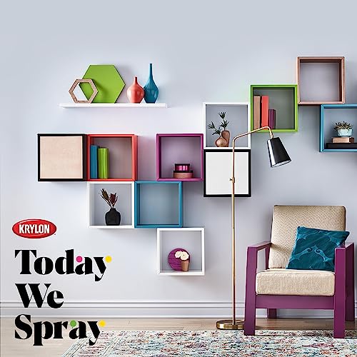 Image of Krylon Now Spray Paint, Gloss, Aluminum, 9 oz