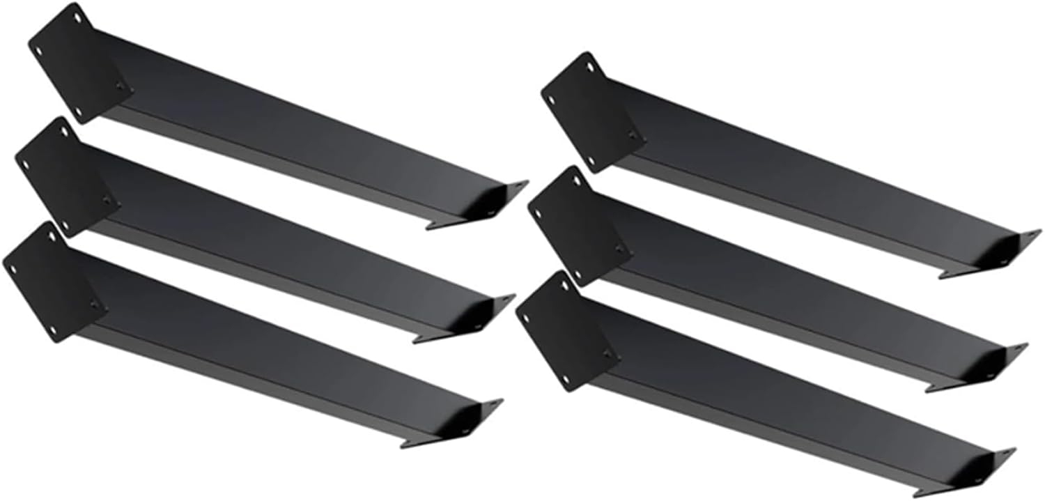 Pergola Accessory,Corner Bracket,Kit Heavy Duty Connector,45-Inside Mount 45-Degree Angle Bracket,Kit for Gazebos,Patio,Log Cabin,Black,Wall/Corner Mount